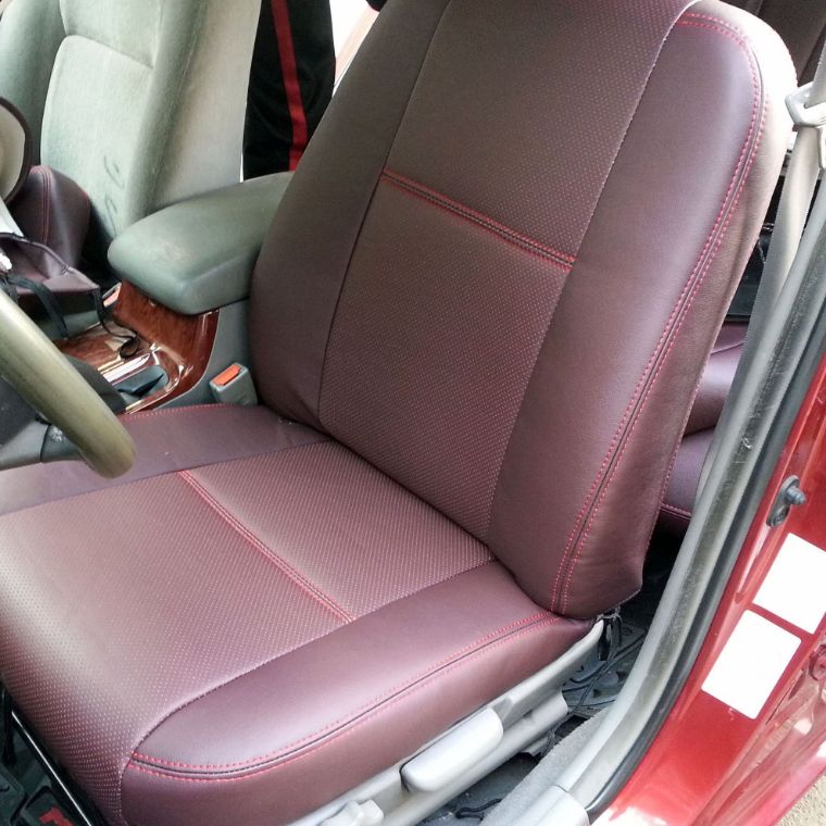 روکش صندلی چرم کرم کمری گرند 2006