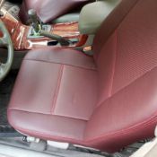 روکش صندلی چرم زرشکی کمری گرند 2006