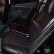 روکش صندلی چرم مشکی رنو اسکالا