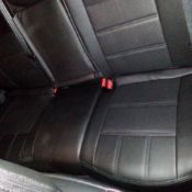 روکش صندلی چرم مشکی رنو اسکالا