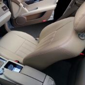 روکش صندلی چرم کرم بنز سی 200 C 