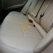 روکش صندلی چرم کرم بنز سی 200 C 