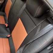 روکش صندلی چرم مشکی و مارون آی 20 I 