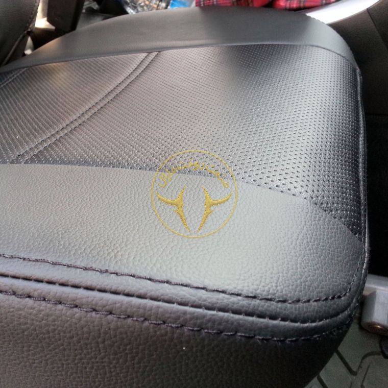 روکش چرم مشکی وسط اسپایس دوخت قرمز ویتارا