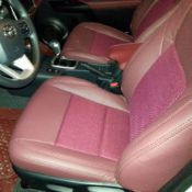 روکش چرم وسط اسپایس زرشکی هایلوکس 2016