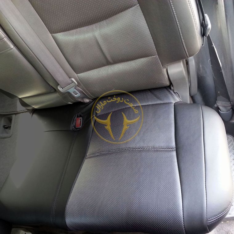 روکش چرم مشکی پرادو 4 در 2010-2005