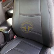 روکش چرم مشکی پرادو 4 در 2010-2005