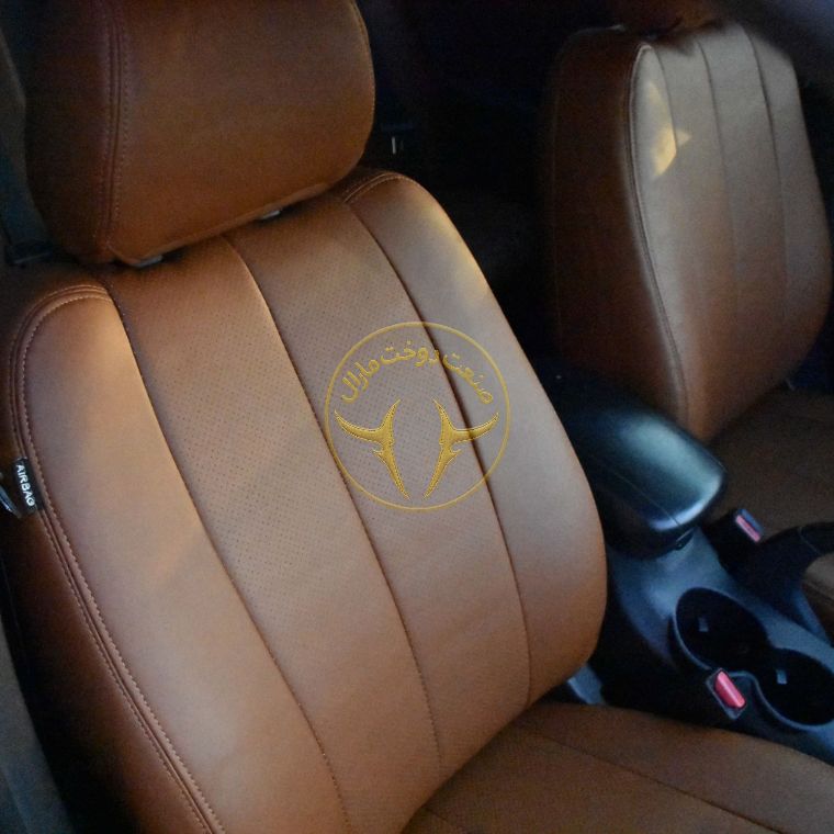 روکش چرم کرم سوناتا 2011-2007