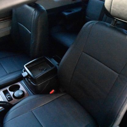 روکش چرم طوسی پاجرو 2 در 2008