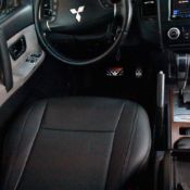 روکش چرم طوسی پاجرو 2 در 2008