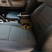 روکش چرم طوسی پاجرو 2 در 2008