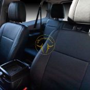 روکش چرم طوسی پاجرو 2 در 2008