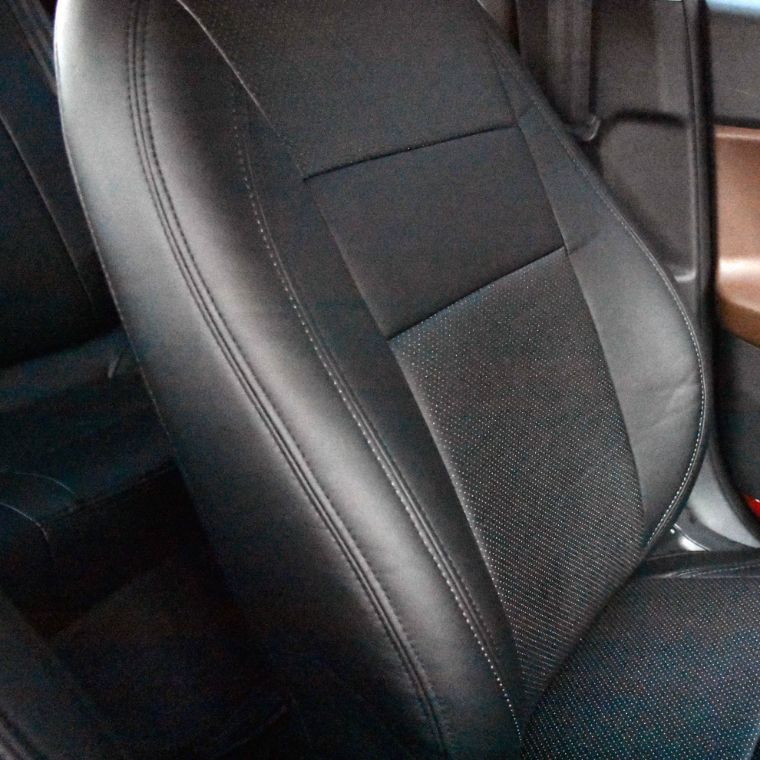 روکش صندلی چرم مشکی و مارون آی 20 I 