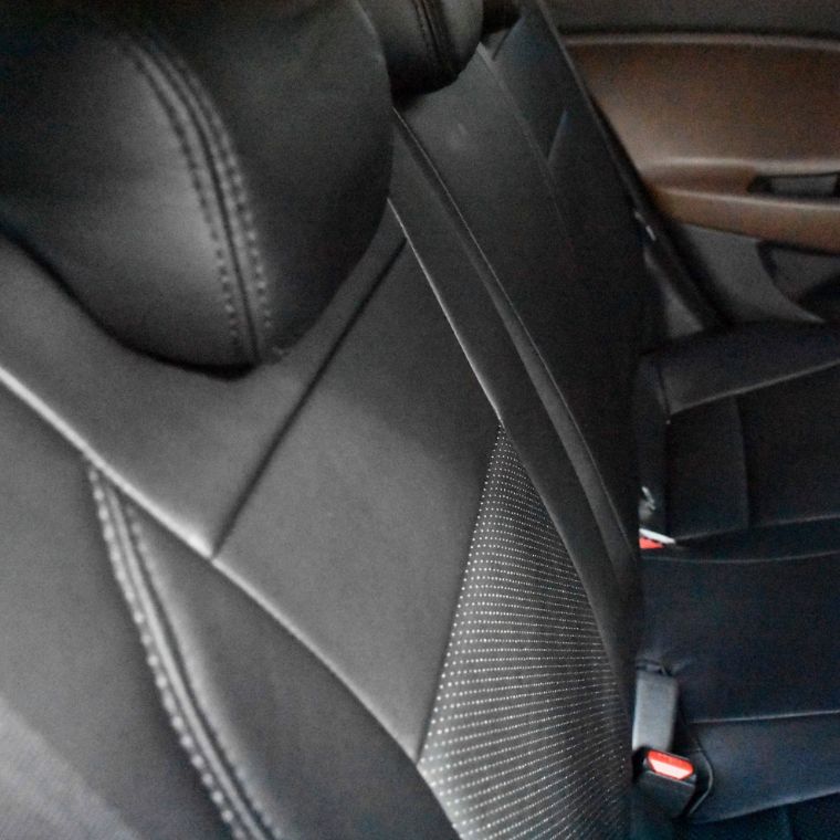 روکش صندلی چرم مشکی و مارون آی 20 I 