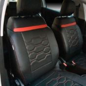 روکش چرم مشکی سیتروئن C3