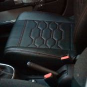 روکش چرم مشکی سیتروئن C3