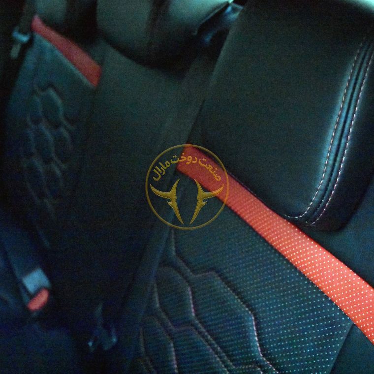 روکش چرم مشکی سیتروئن C3