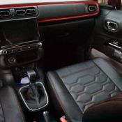 روکش چرم مشکی سیتروئن C3