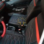 روکش چرم مشکی سیتروئن C3