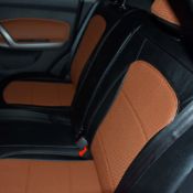 روکش صندلی چرم مشکی و مارون هایما S5