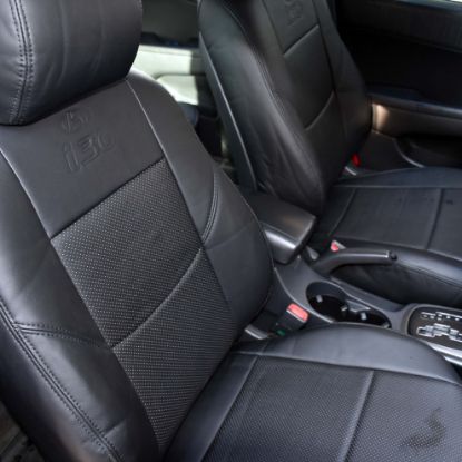 روکش چرم مشکی آی I30