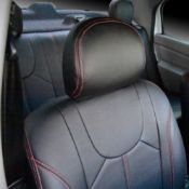 روکش چرم مشکی دوخت قرمز ال90