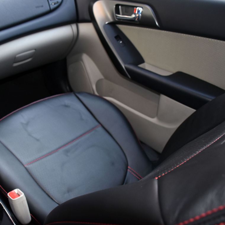 روکش صندلی چرم مشکی سراتو سایپا