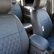 روکش چرم طوسی هایلوکس 2015 - 2010