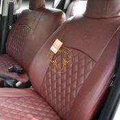 روکش چرم زرشکی هایلوکس 2017