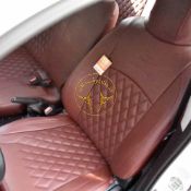 روکش چرم زرشکی هایلوکس 2017