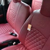 روکش چرم قرمز لکسوسی هایلوکس 2017