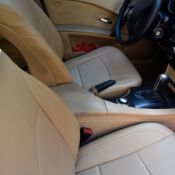 روکش چرم کرم بی ام و  525I