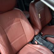 روکش چرم زرشکی لنسر