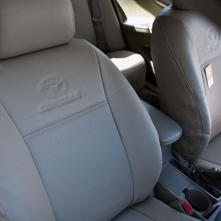 روکش چرم کرم کرولا 2012 - 2008