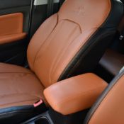 روکش چرم مارون پشت مشکی تیگو 5