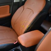 روکش چرم مارون پشت مشکی تیگو 5