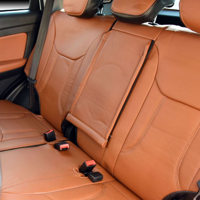 روکش چرم مارون و مشکی تیگو 5