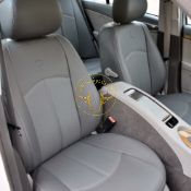 روکش چرم طوسی بنز ای 350