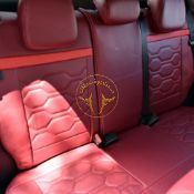 روکش چرم قرمز سیتروئن C3