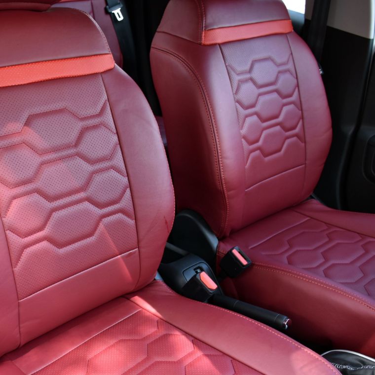 روکش چرم مشکی سیتروئن C3