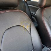 روکش صندلی چرم مشکی دوخت قرمز جک جی 4 J