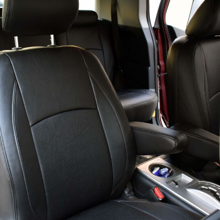 روکش صندلی چرم مشکی اف جی کروز FJ