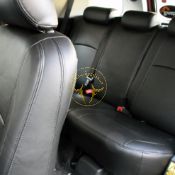 روکش صندلی چرم مشکی اف جی کروز FJ