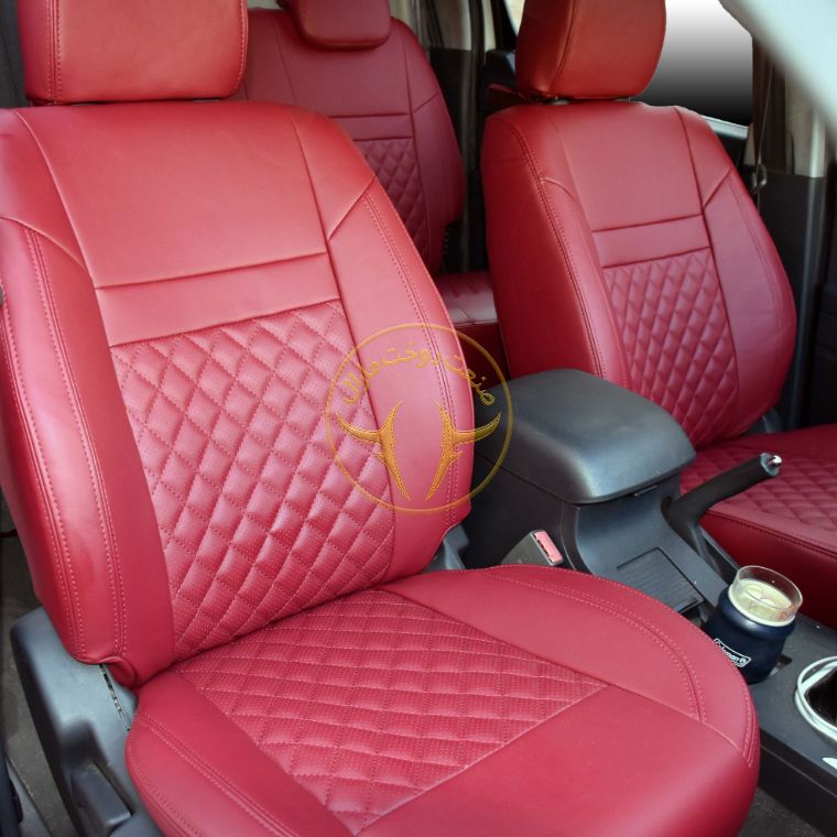 روکش چرم مارون گلدوزی فوتون