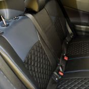 روکش صندلی چرم مشکی آبی CHR