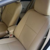 روکش صندلی چرم کرم یاریس سدان 2014