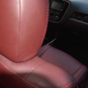 روکش چرم زرشکی اوت لندر