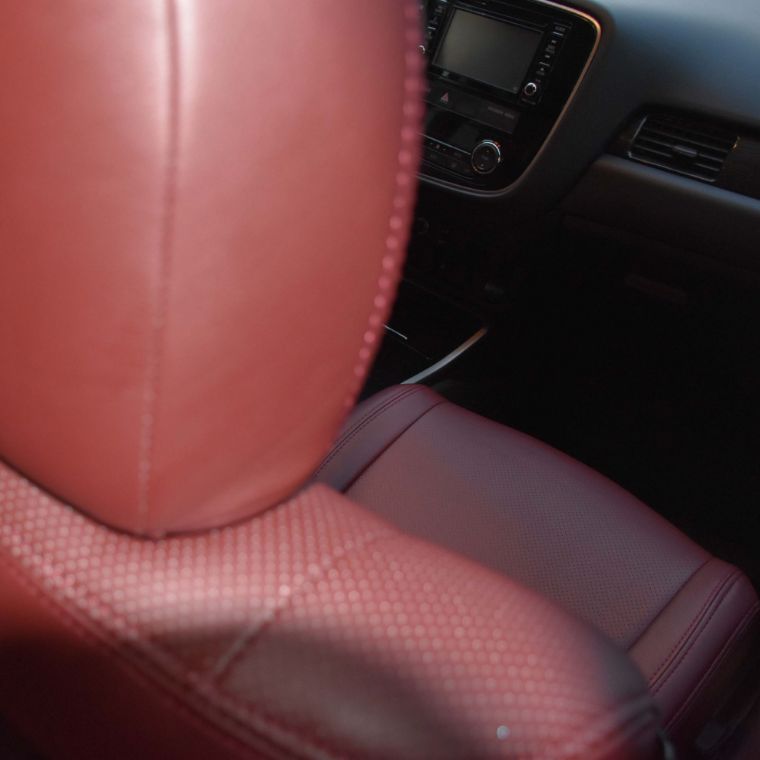 روکش چرم زرشکی اوت لندر