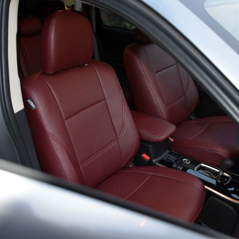 روکش چرم زرشکی اوت لندر