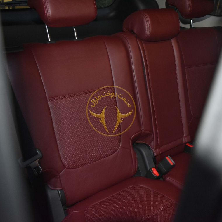 روکش چرم زرشکی اوت لندر